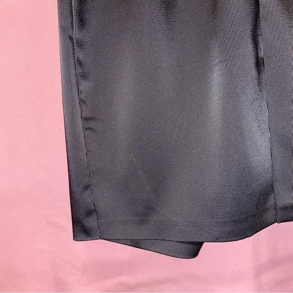 Elegant Dark Grey Lady Boss Dress Cap Short Sleeve Office Cocktail Modain Medium - Picture 8 of 16